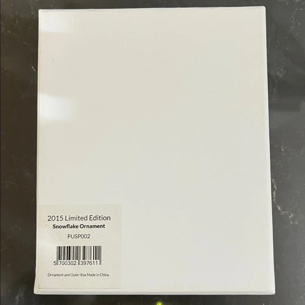 Pandora 2015 Limited Edition Snowflake Ornament NIB - Picture 4 of 6